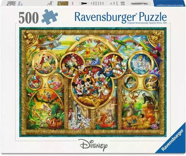 Puzzle 2D: Świat Disneya 500el - Puzzle