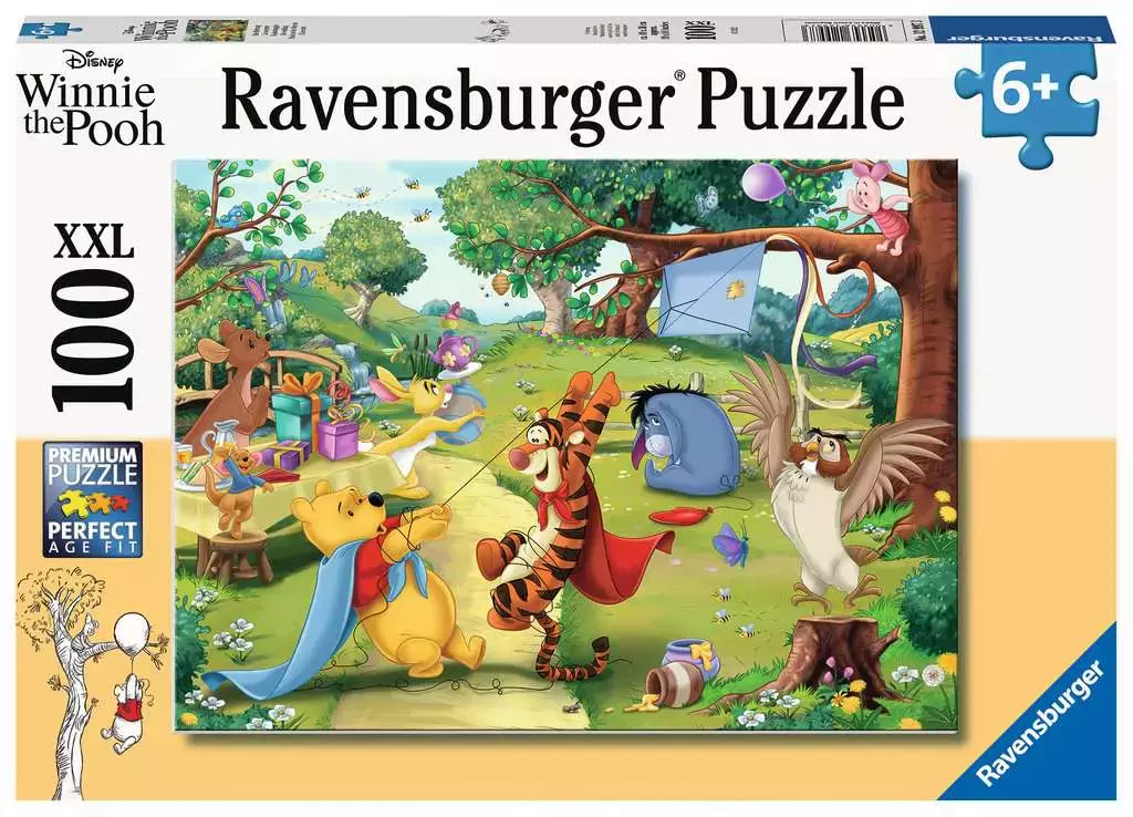 Puzzle XXL 100 elementów. Kubuś Puchatek - Puzzle