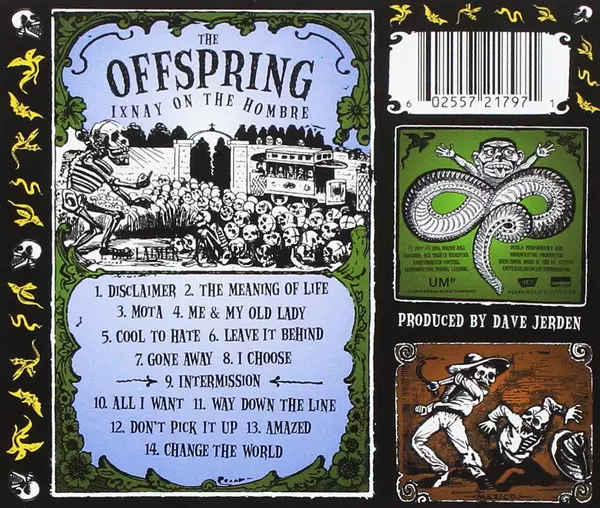 Ixnay On The Hombre, CD - Muzyka