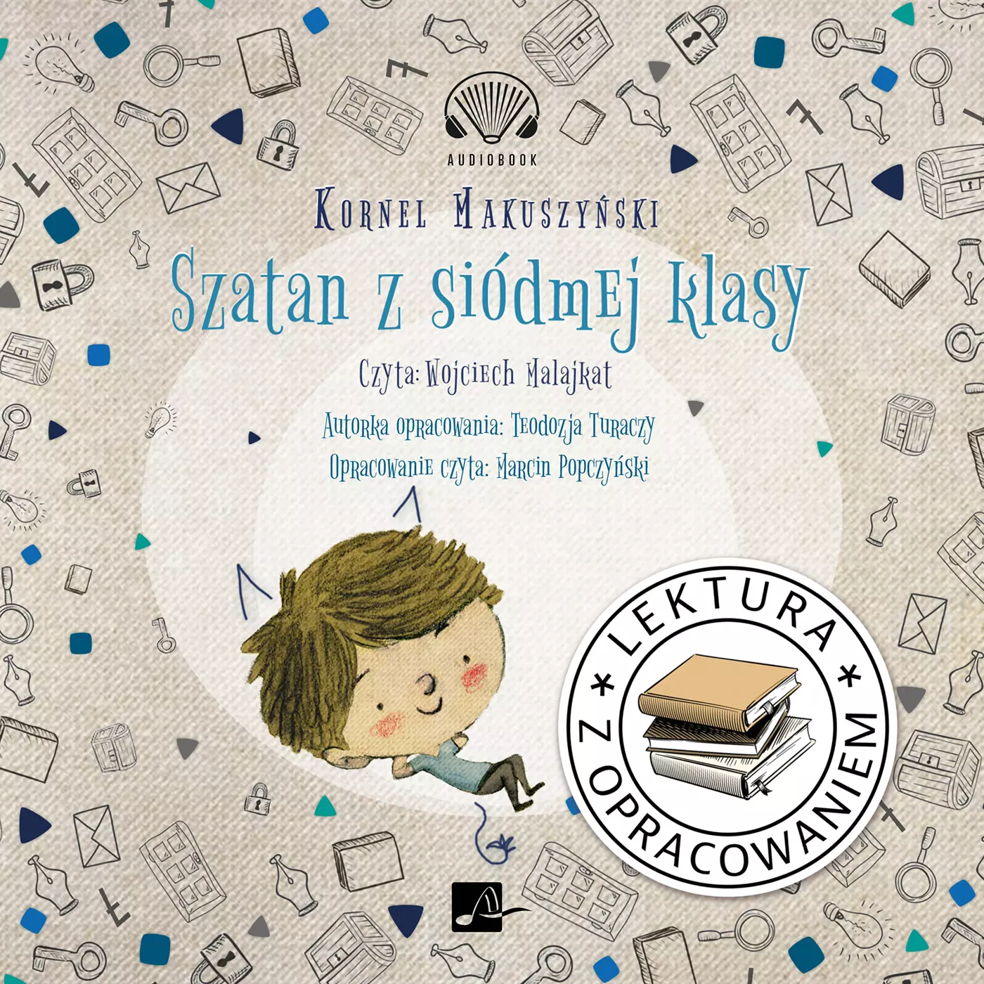 Szatan z siódmej klasy. Lektura z opracowaniem. Audiobook - Audiobooki