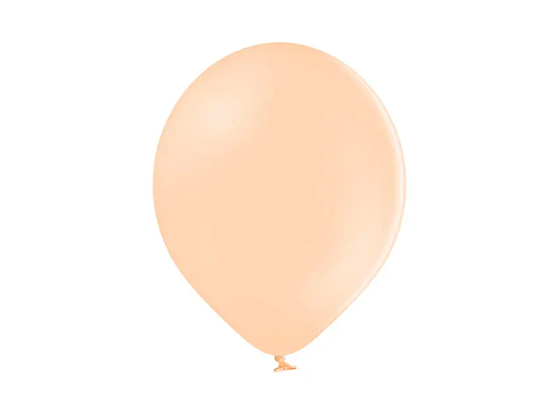 Balony 27cm, Pastel Peach Cream (1 op. / 100 szt.) - Impreza