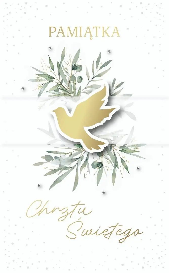 Karnet Chrzest - Papiernicze