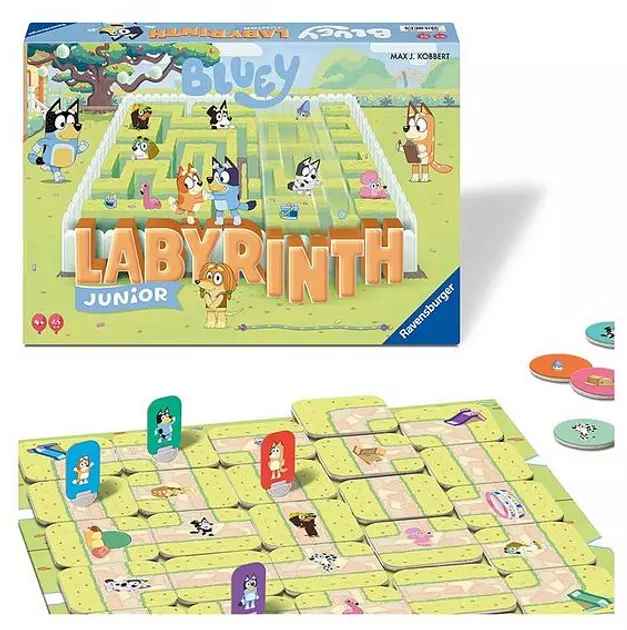 Labyrinth Junior. Bluey - Gry