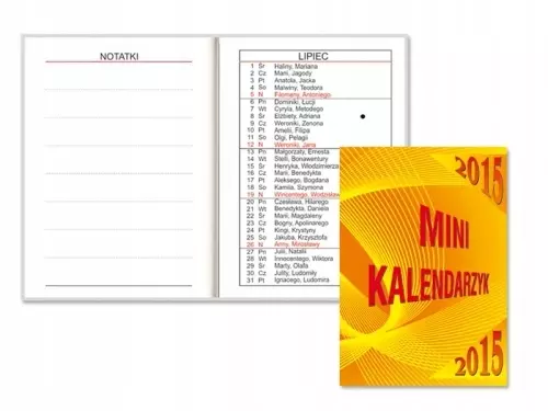 Kalendarz 2018 kiesz. MINI opr. karton. SK10 mix - Książki