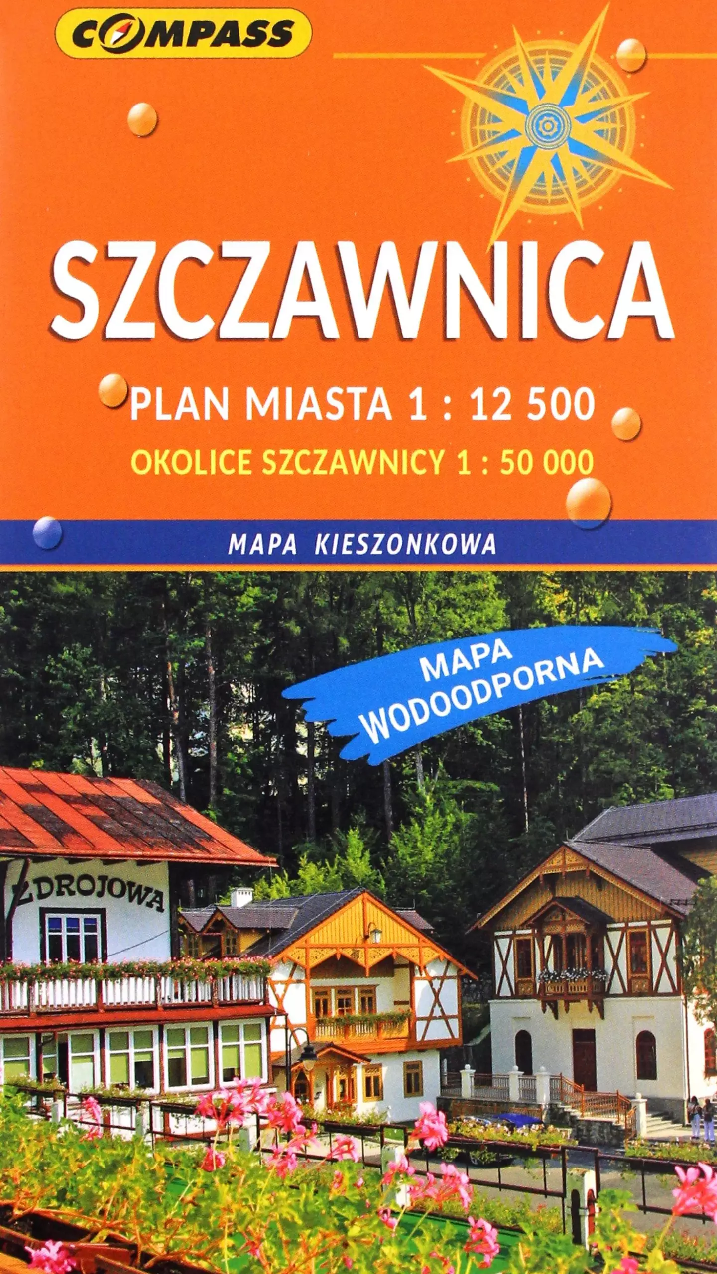 Szczawnica. Laminowana mapa kieszonkowa, 1:12 500 - Książki
