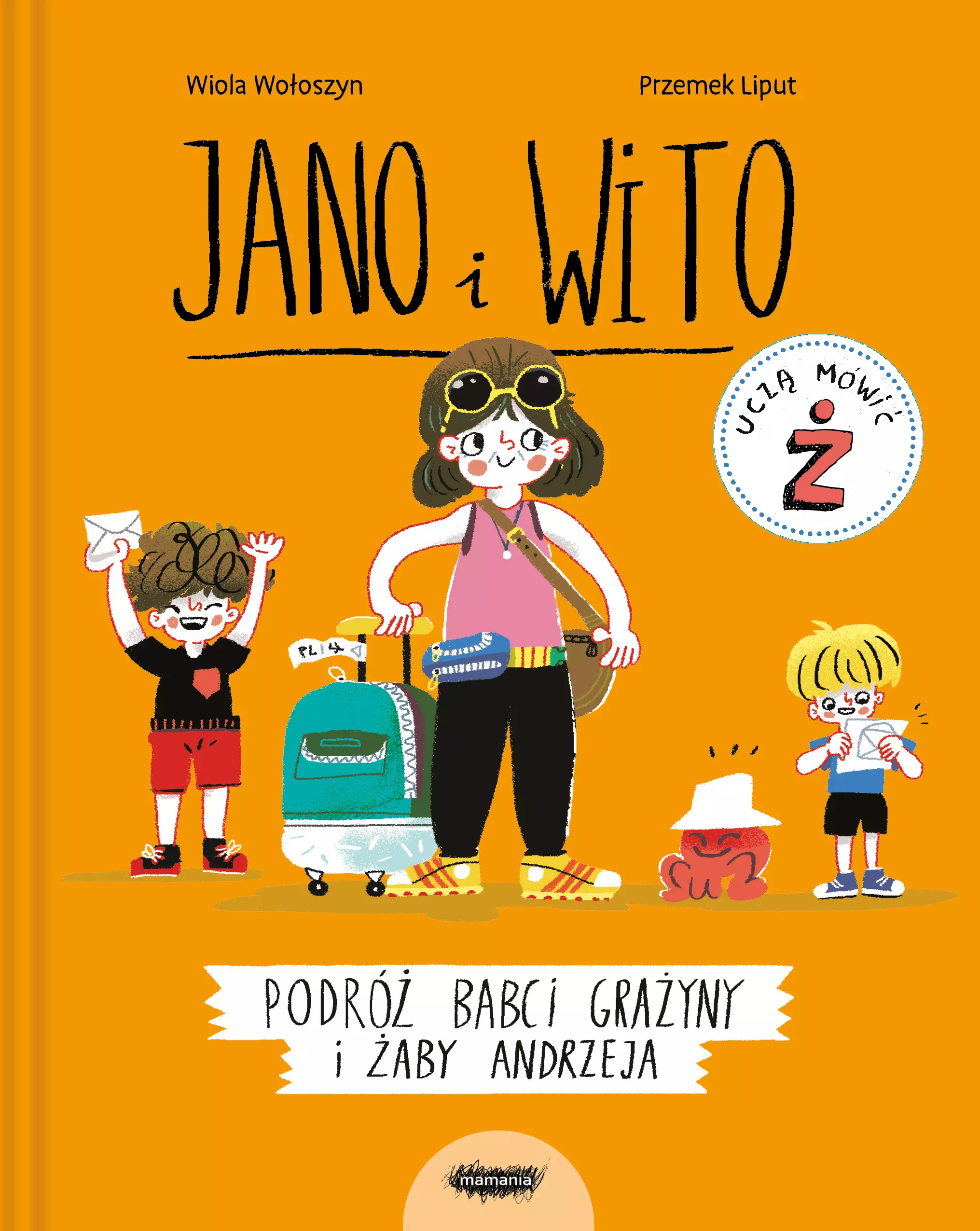 Jano i Wito uczą mówić. Jano i Wito uczą mówić Ż. Podróż babci Grażyny i żaby Andrzeja - Książki