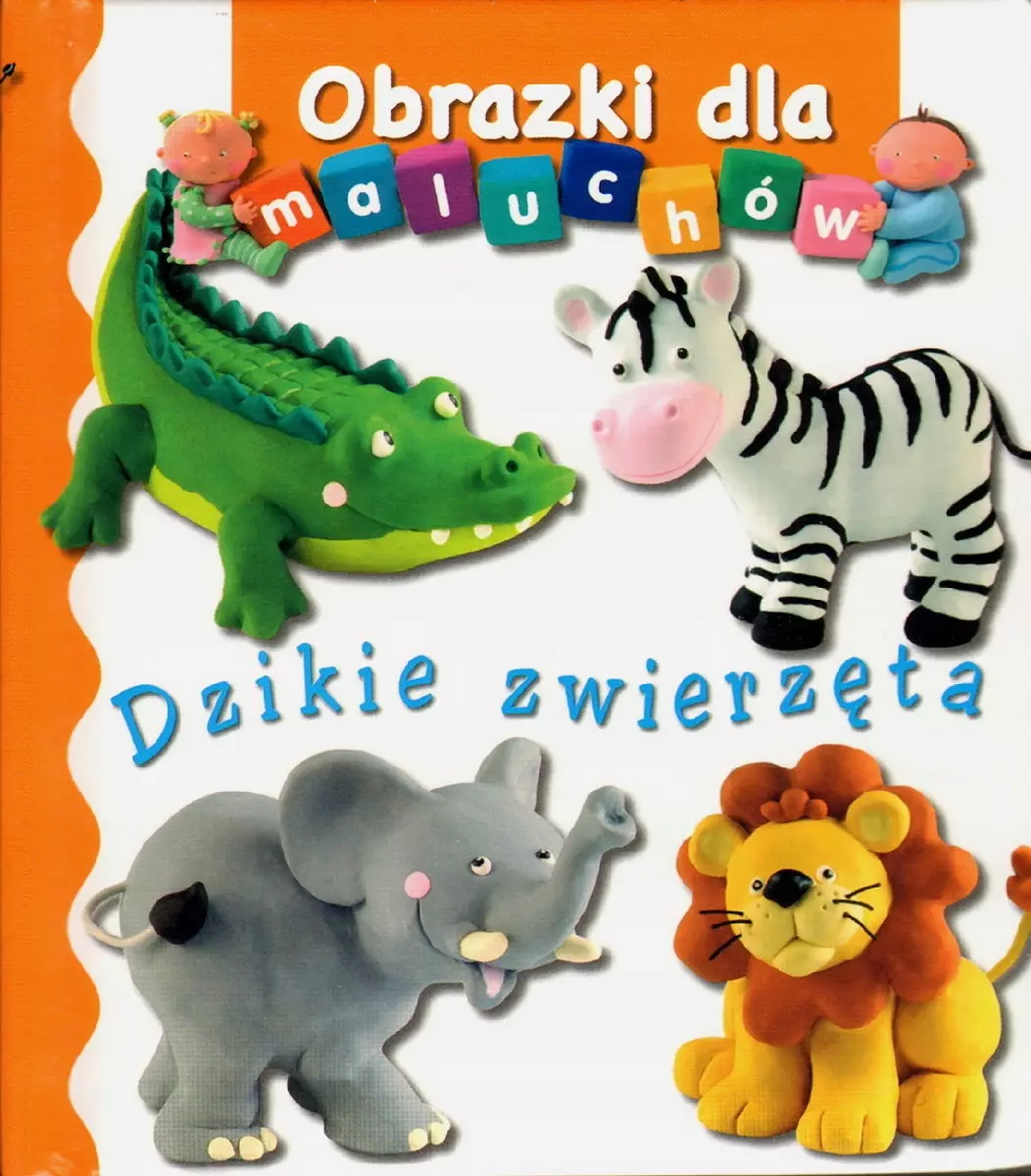 Dzikie zwierzęta. Obrazki dla maluchów - Książki