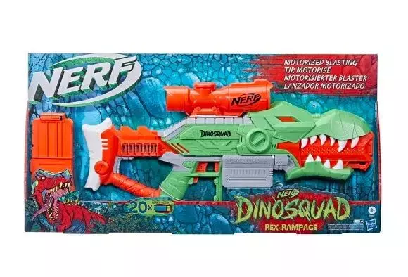 Pistolet Nerf Rex Rampage - Zabawki