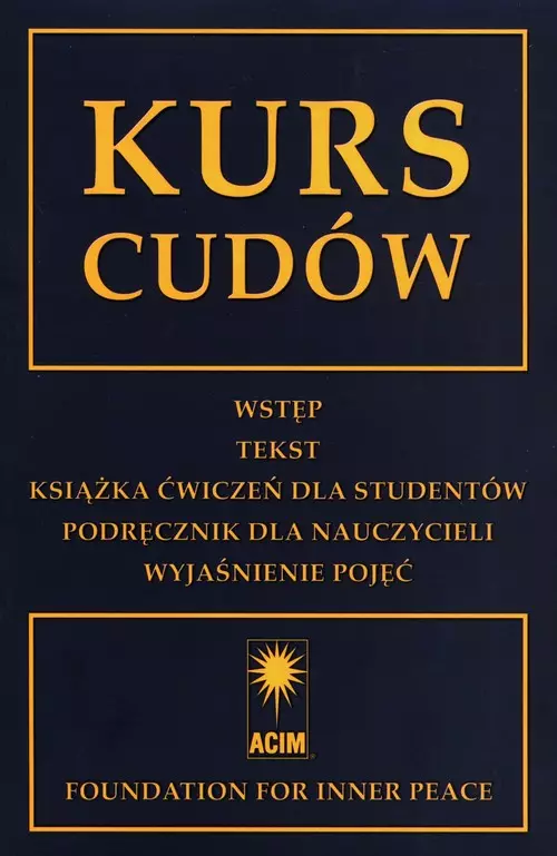 Kurs Cudów - Książki