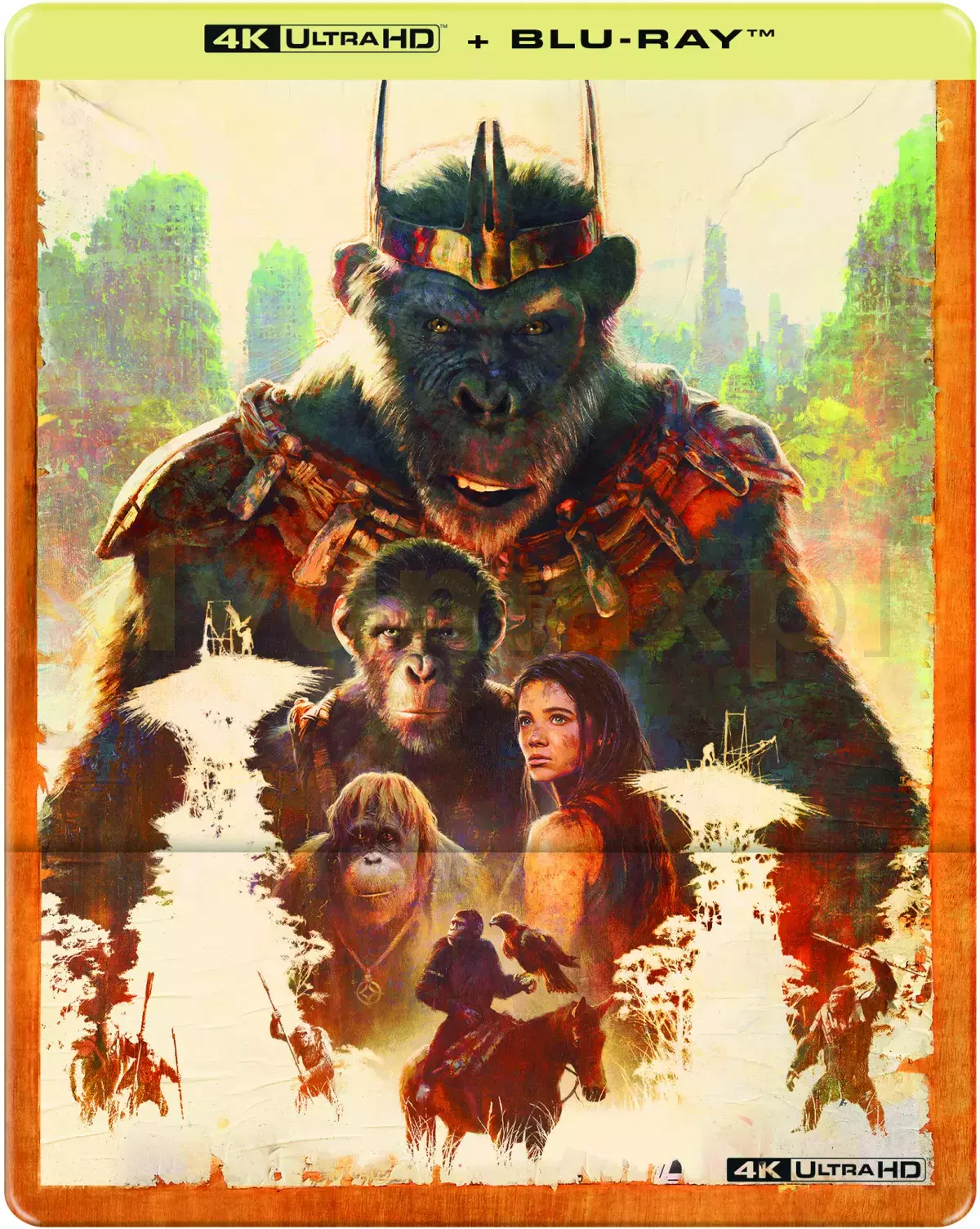 Królestwo Planety Małp. Steelbook. 2 Blu-ray 4k - Filmy