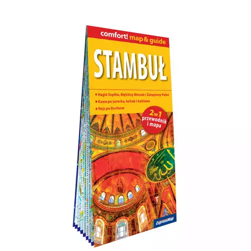 Stambuł laminowany map&guide 2w1 przewodnik i mapa - Książki