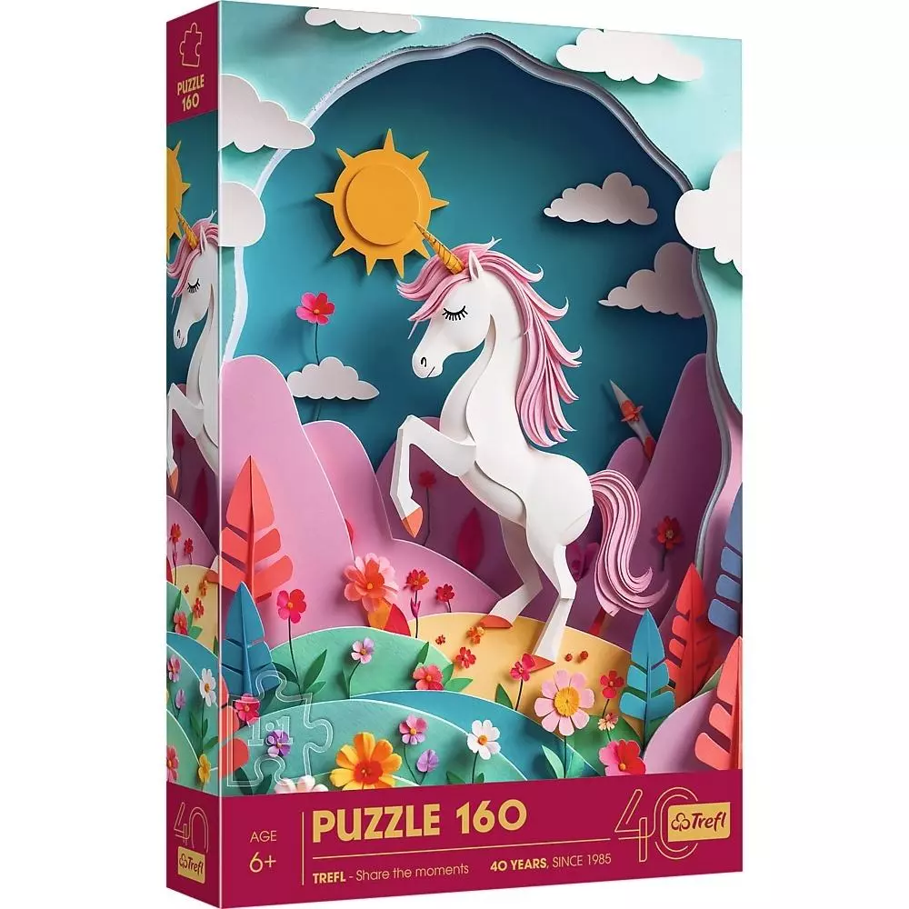 Puzzle 160 Paper Art: Jednorożec TREFL - Puzzle