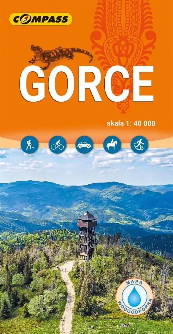 Mapa Turystyczna - Gorce 1:40 000 - Książki