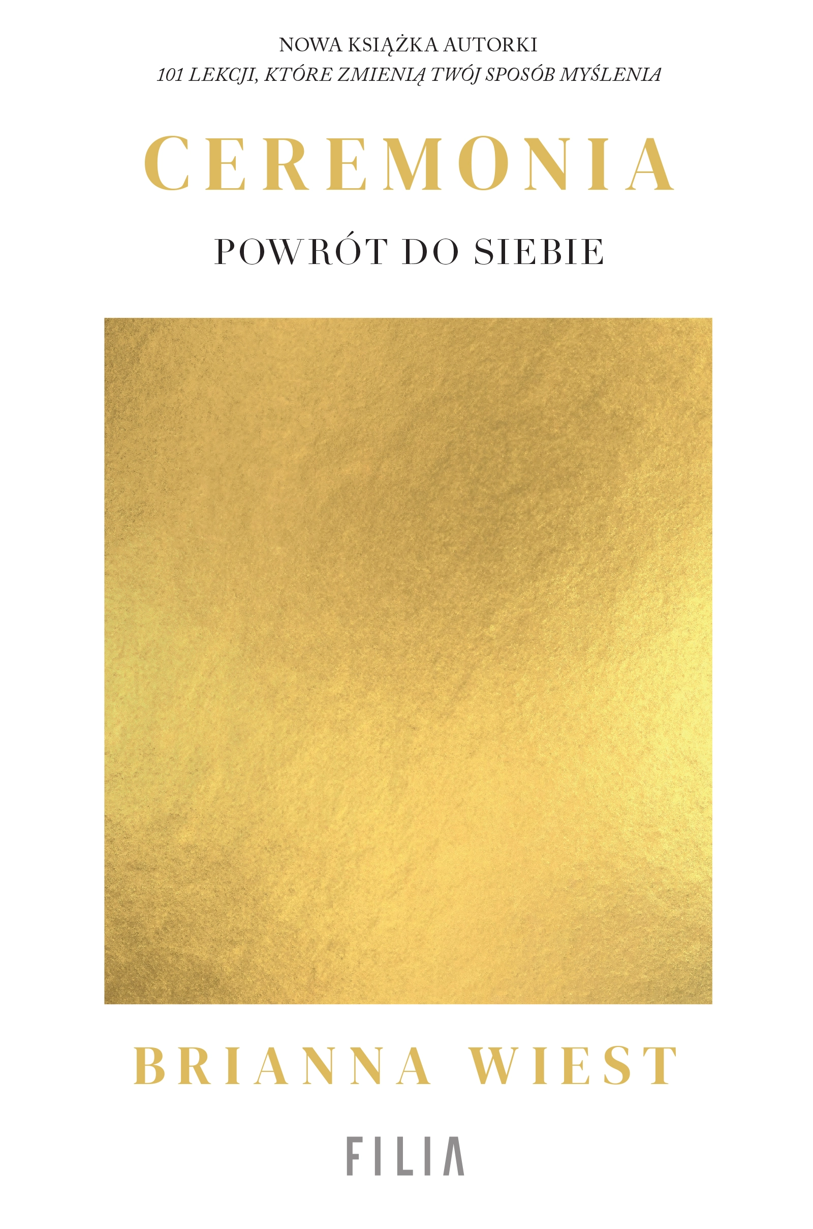 Ceremonia: Powrót do siebie - Książki