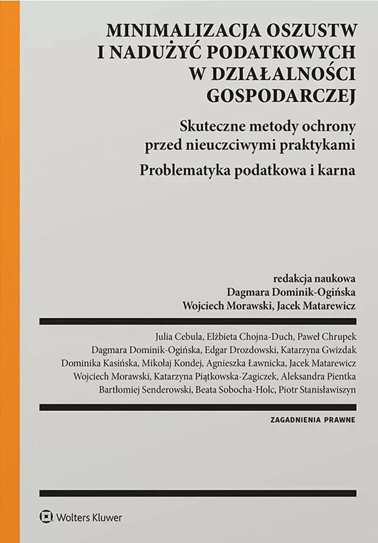 Minimalizacja ryzyka oszustw i nadużyć podatkowych - Książki