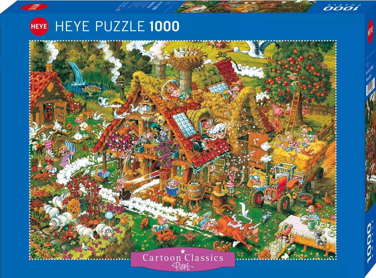 Puzzle 1000 elementów. Funny Farm - Puzzle
