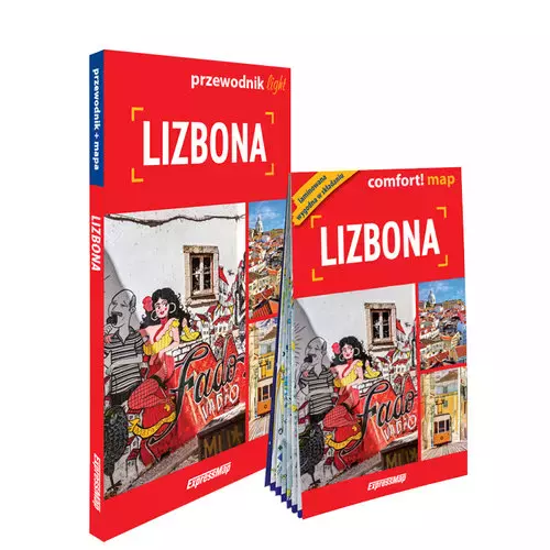 Lizbona light. Przewodnik + mapa - Książki