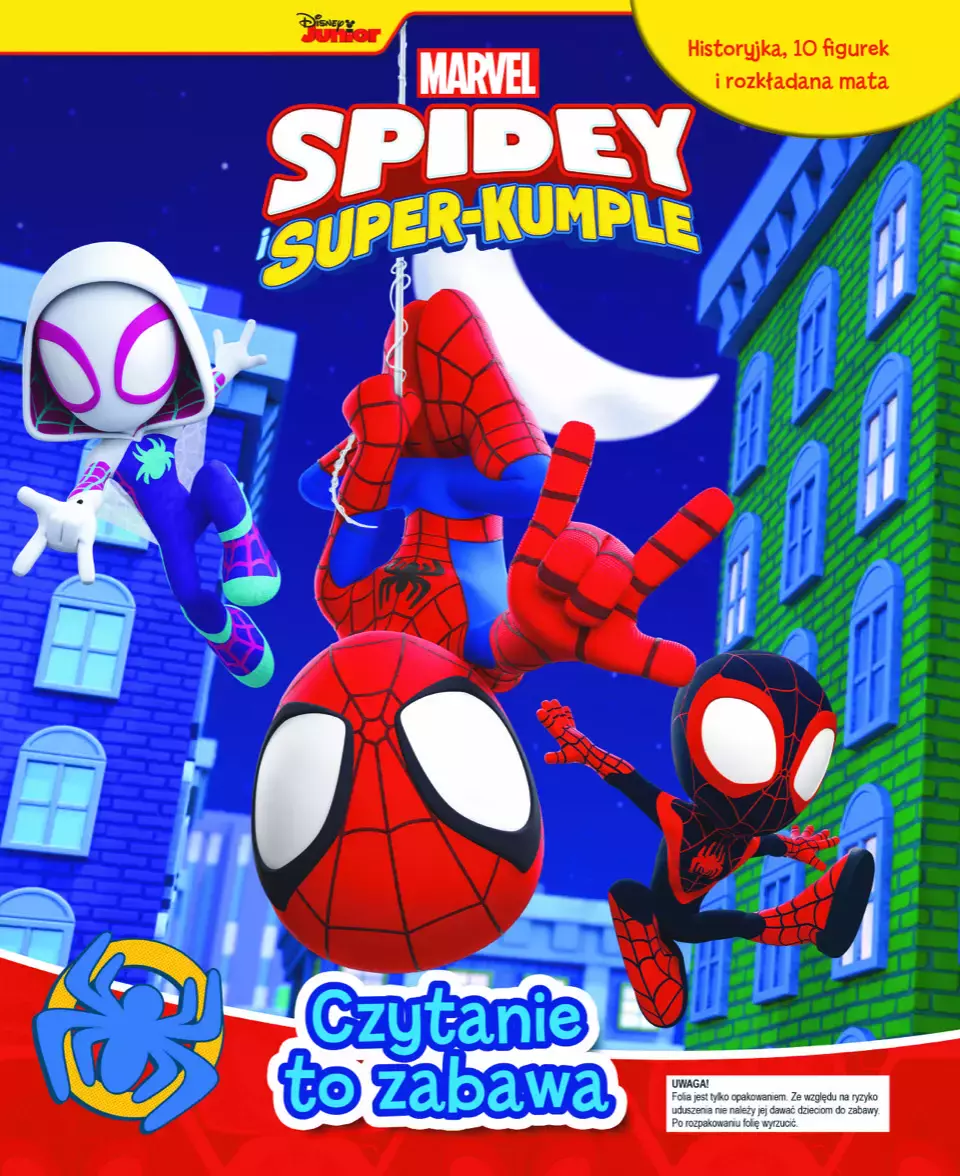 Marvel Spidey i Super-kumple. Czytanie to zabawa - Książki