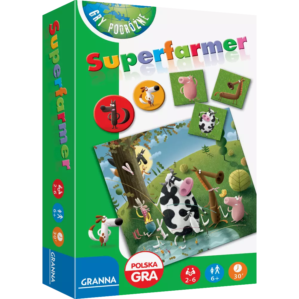 Superfarmer (wersja podróżna) - Gry