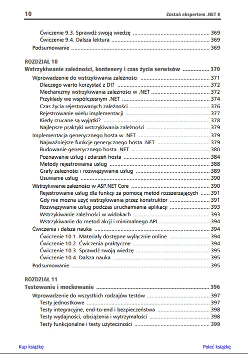 Zostań ekspertem .NET 8. Dobre praktyki, wzorce projektowe, debugowanie i testowanie aplikacji - Książki