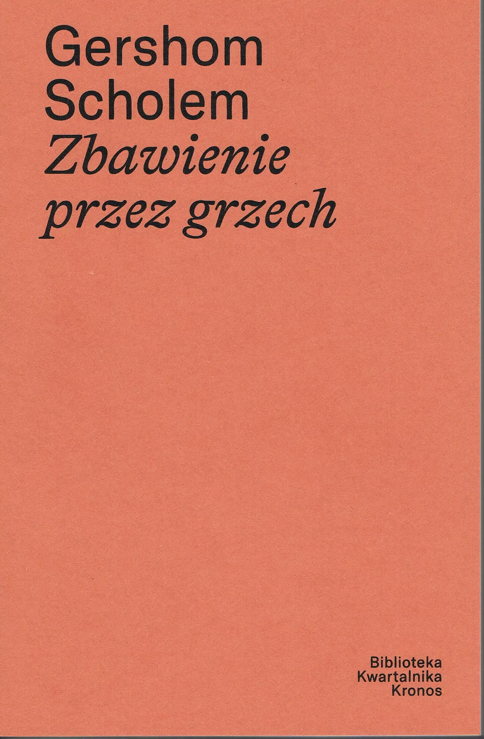 Zbawienie przez grzech - Książki
