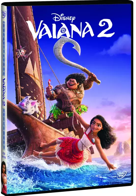 Vaiana 2, DVD - Filmy
