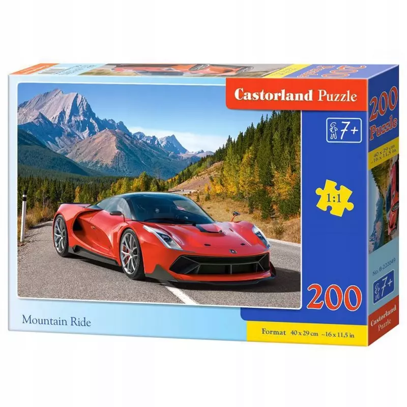 Puzzle 200 elementów. Jazda górska - Puzzle