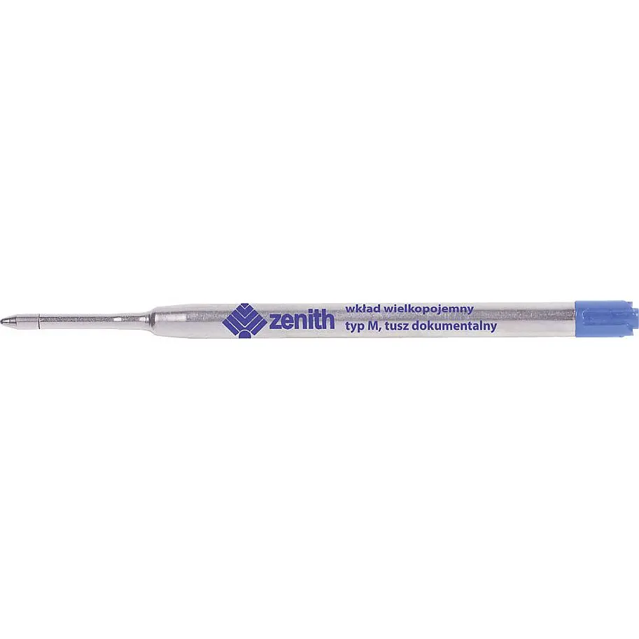 Wkład do długopisu wkład niebieski 0,7mm Zenith (11042002) - Papiernicze i szkolne