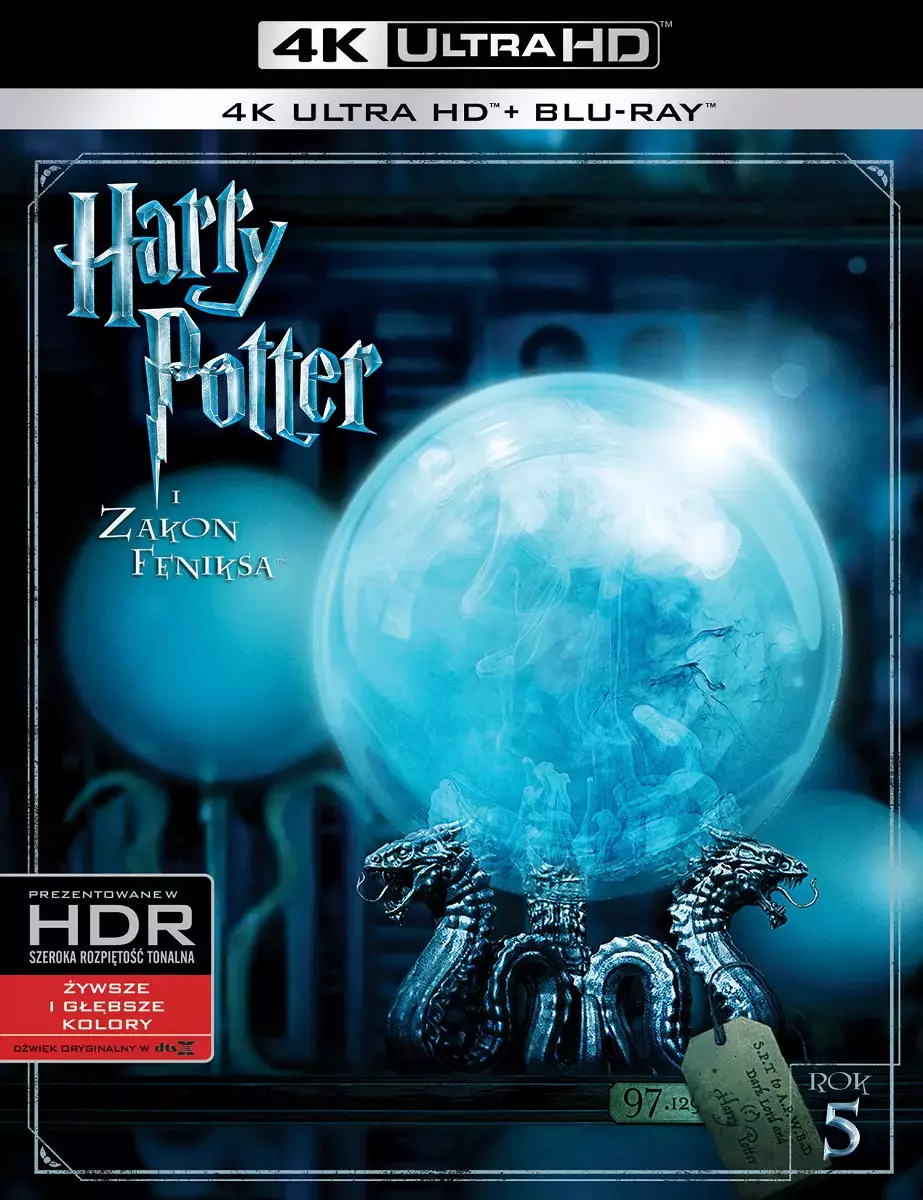 Harry Potter i Zakon Feniksa, Blu-ray 4K - Filmy