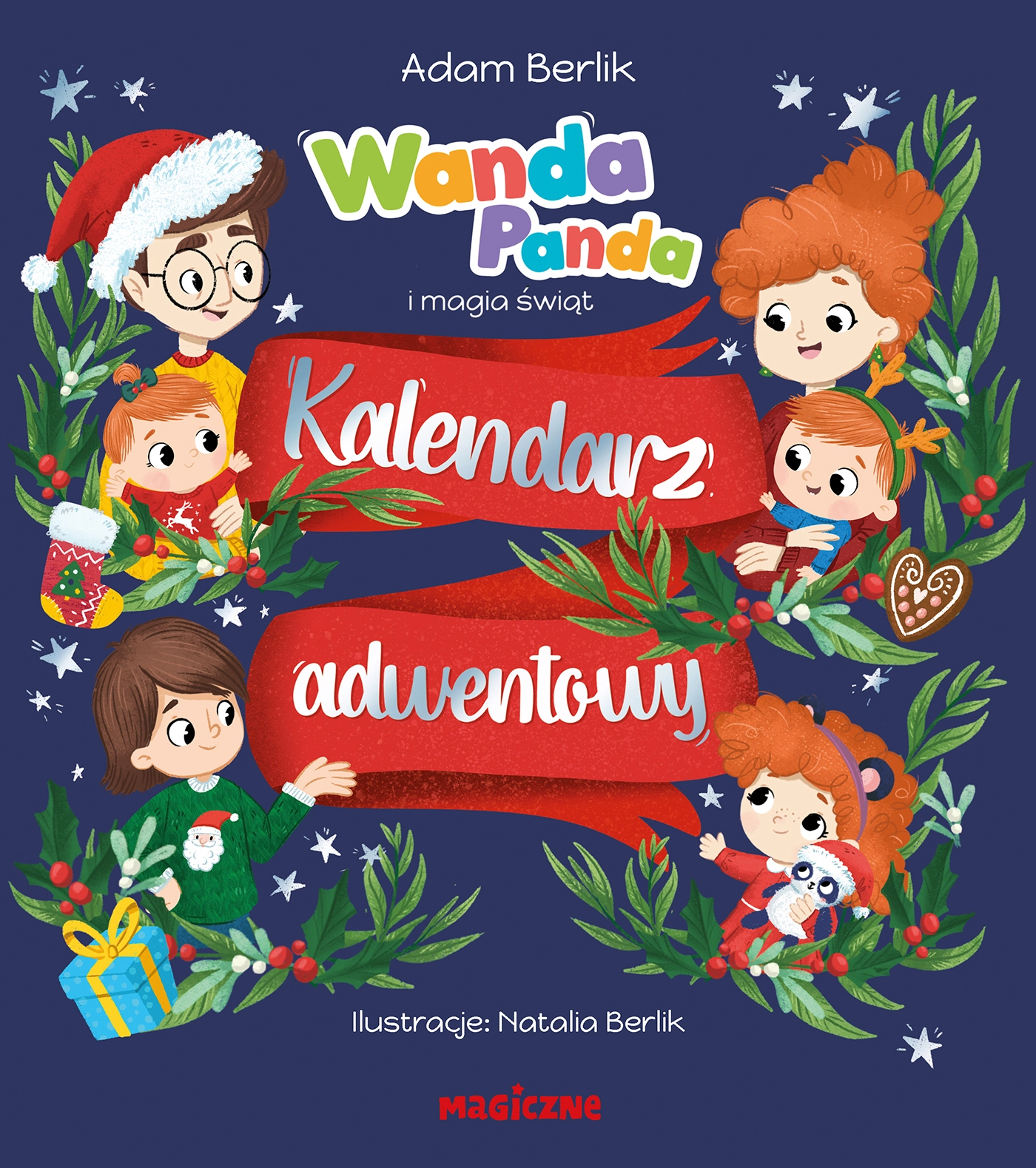 Wanda Panda i magia świąt. Kalendarz adwentowy - Książki
