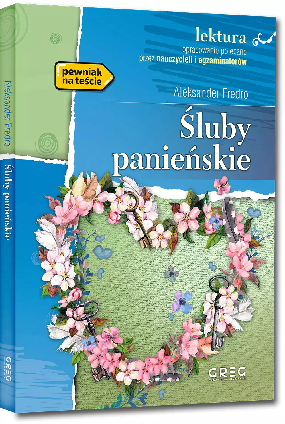 Śluby panieńskie (wydanie z opracowaniem i streszczeniem) - Książki