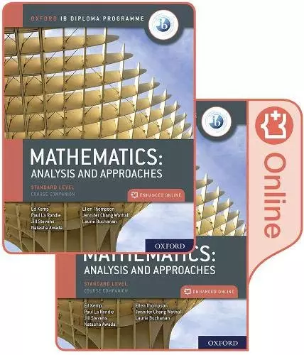 Oxford IB Diploma Programme: IB Mathematics: analysis and approaches, Standard Level, Print and Enha - Książki