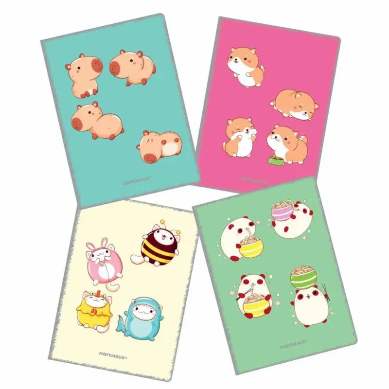 Zeszyt A4 PP Kawaii 60k. 80g krata Narcissus - Papiernicze i szkolne
