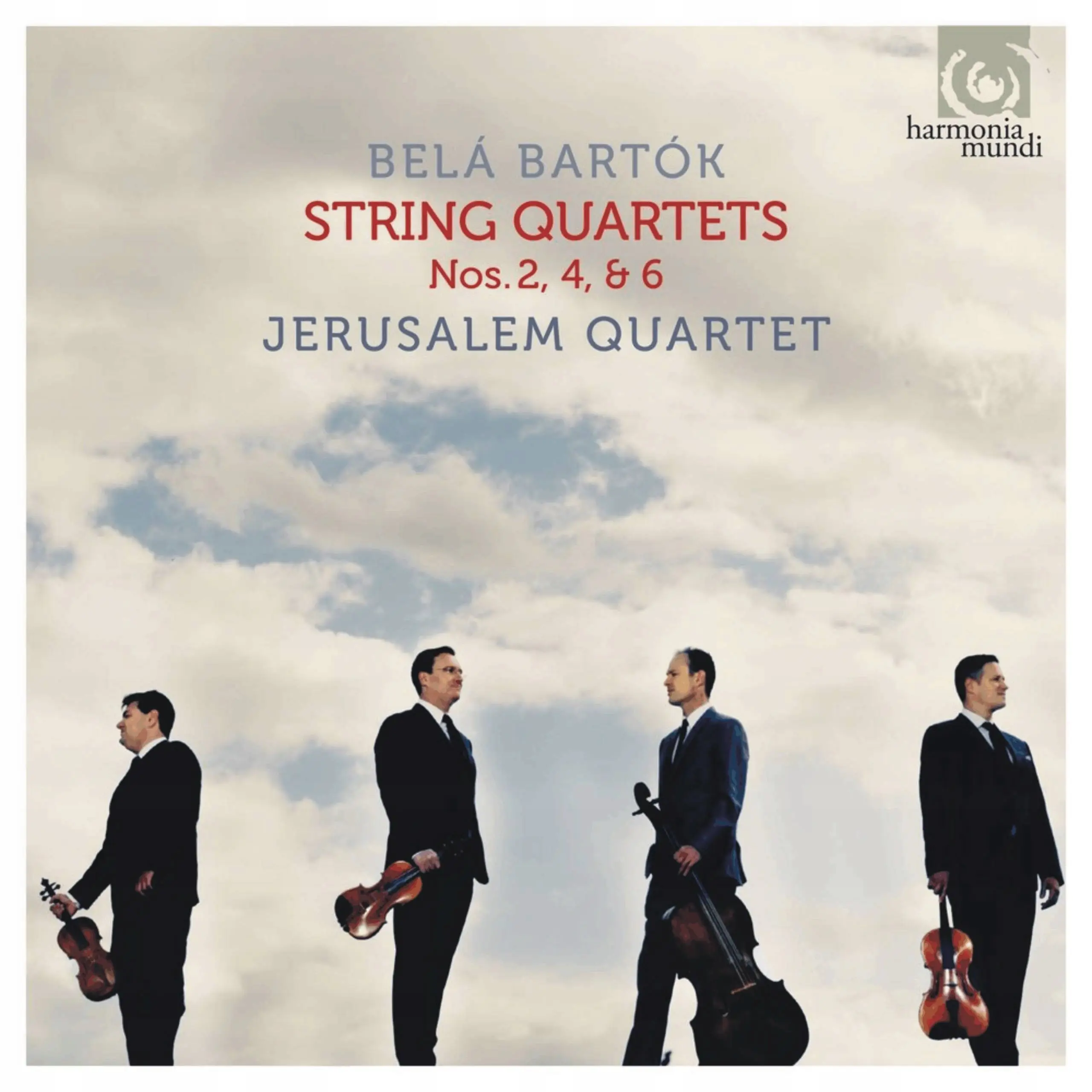 String Quartets nos 2 & 4 & 6 Jerusalem Quartet, CD - Muzyka