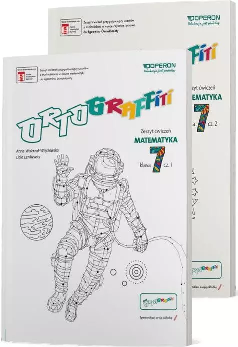 Ortograffiti. Matematyka. Zeszyty ćwiczeń. Klasa 7. Szkoła podstawowa - Książki