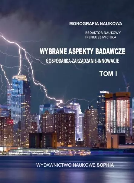 Wybrane aspekty badawcze. Gospodarka... T.1 - Książki