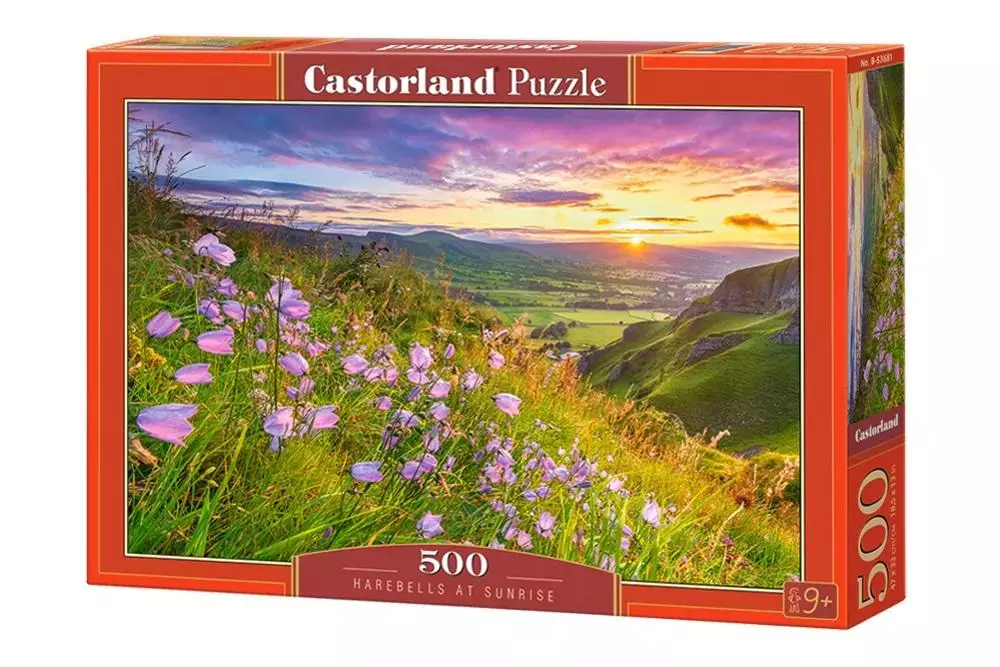 Puzzle 500 elementów. Harebells at Sunrise - Puzzle