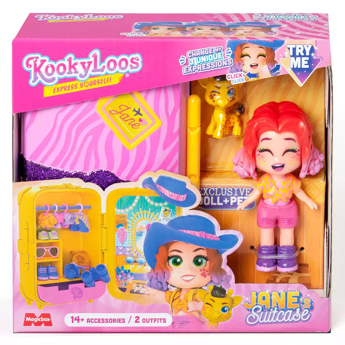 KookyLoos. Walizka Jane - Zabawki