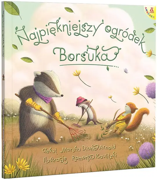 Amberek. Najpiękniejszy ogródek Borsuka - Książki