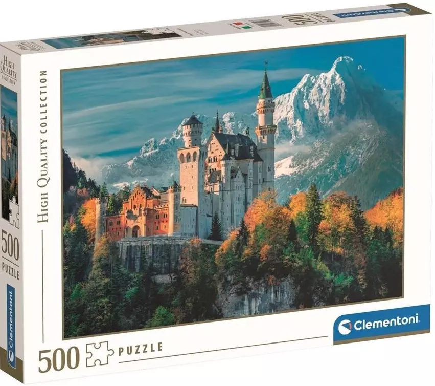 Puzzle 500 elementów. High Quality Collection. Zamek Neuschwanstein - Puzzle