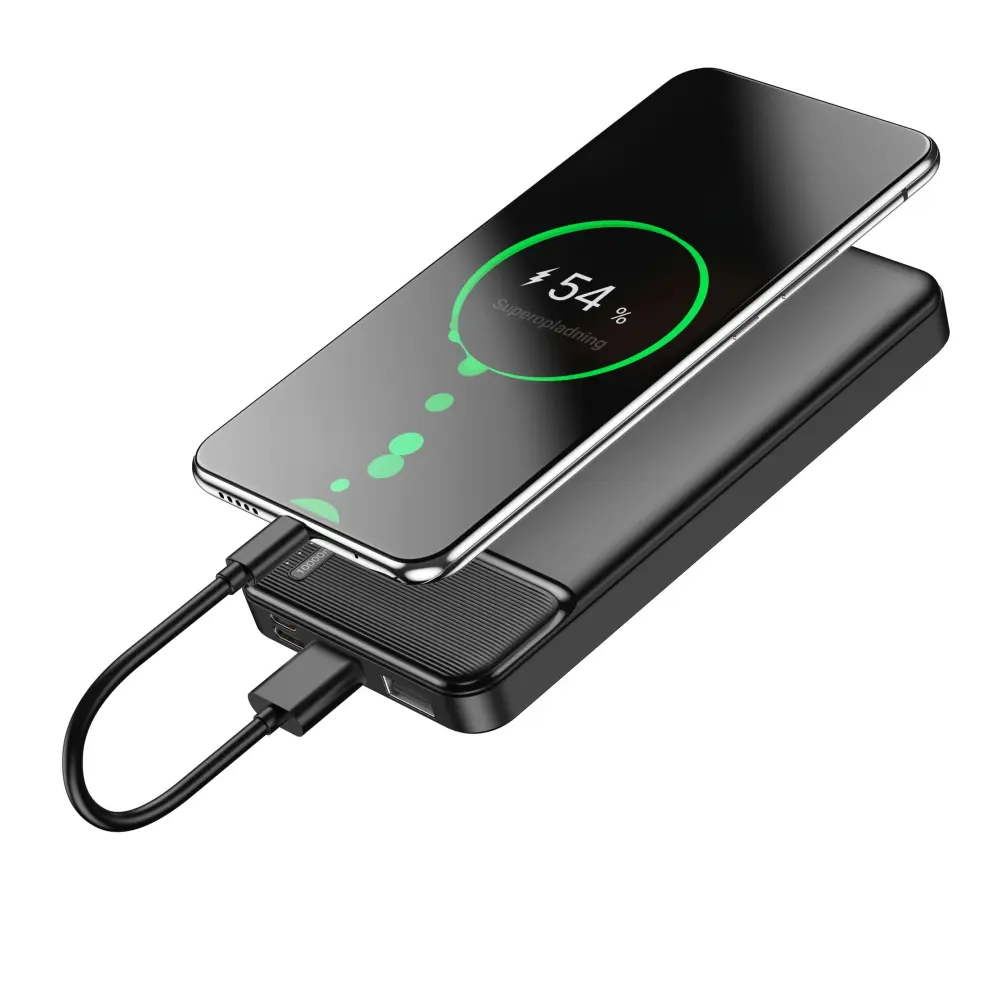 Maxlife power bank MXPB-01 10000 mAh czarny - Elektronika