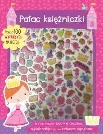 Pałac księżniczki - 100 wypukłych naklejek - Książki