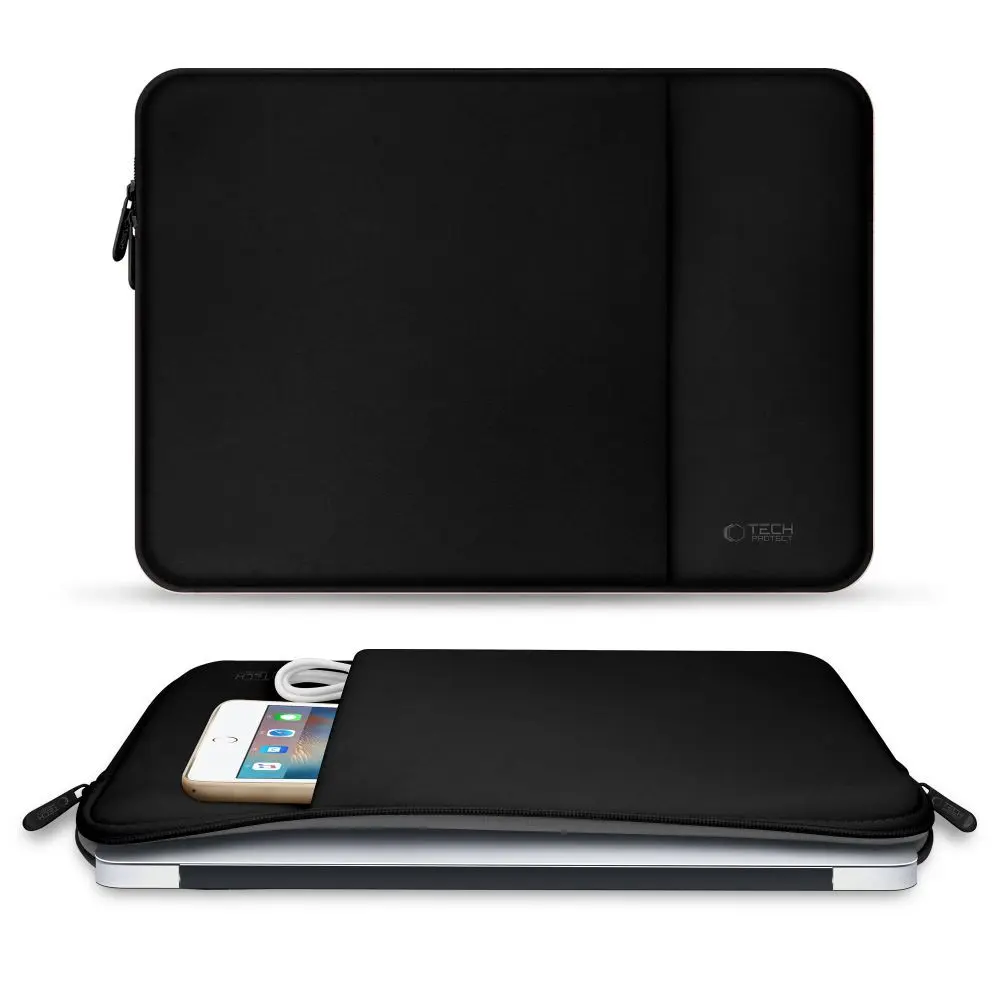 Tech-Protect Neopren Laptop 13 Black - Elektronika i akcesoria