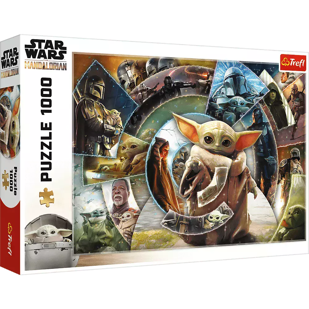 Puzzle 1000 elementów. Podróż Grogu - Puzzle