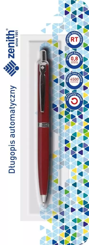 Długopis atomatyczny Zenith 60/1B, mix wzorów - Papiernicze i szkolne