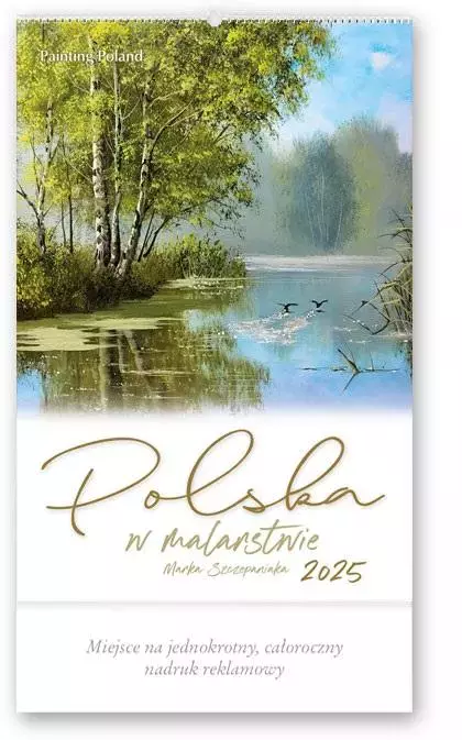 Kalendarz 2025 Reklamowy Polska w malarstwie - Książki