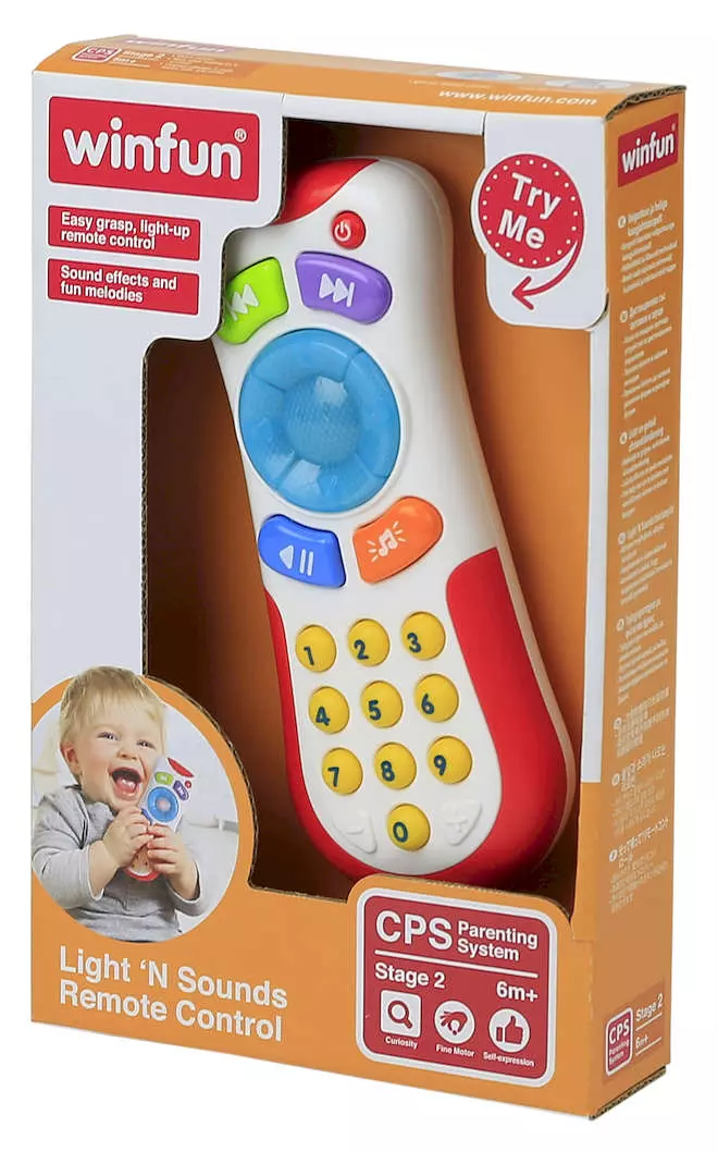 Zabawka interaktywna, pilot TV - Zabawki