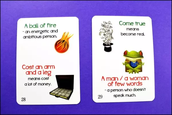Fun Card English. Idioms in Conversation - Gry