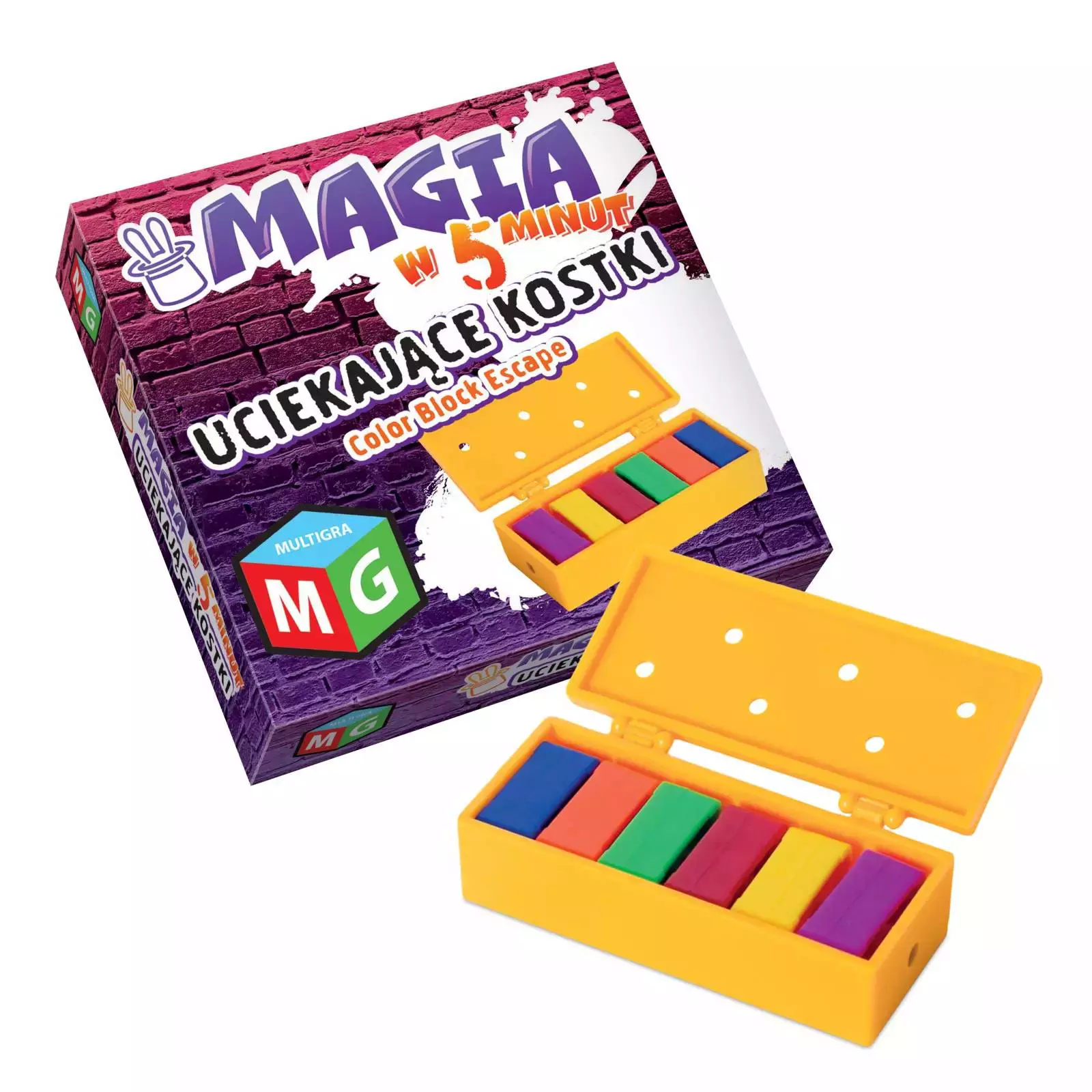 Magiczne sztuczki. Magia w 5 minut. Uciekające kostki - Zabawki