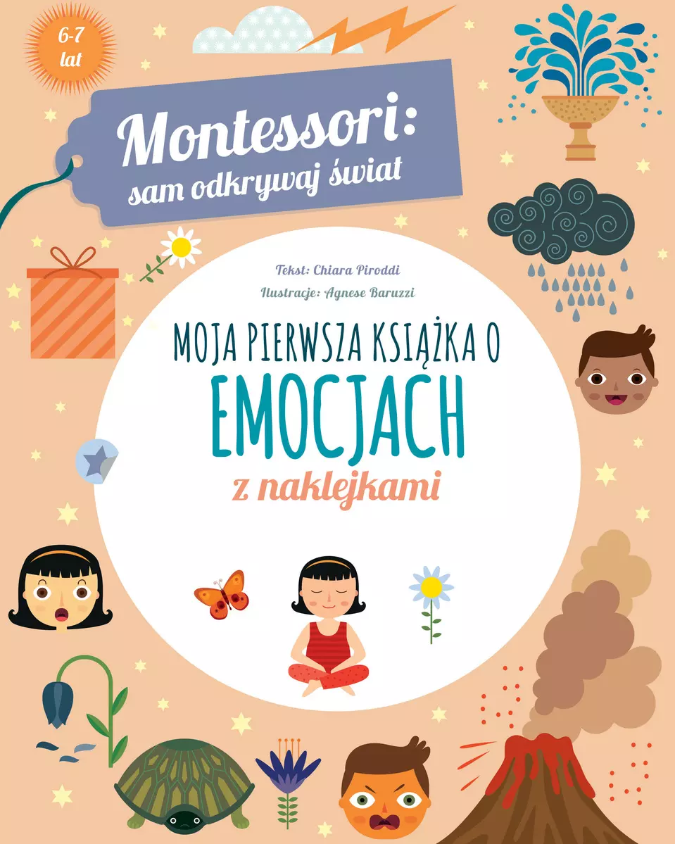Montessori: sam odkrywaj świat. Moja pierwsza książka o emocjach - Książki